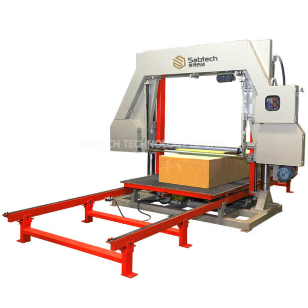 horizontal foam cutting machine