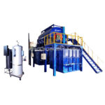 rebonded foam machine plant