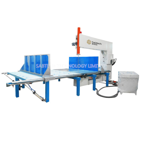 vertical foam cutting machine